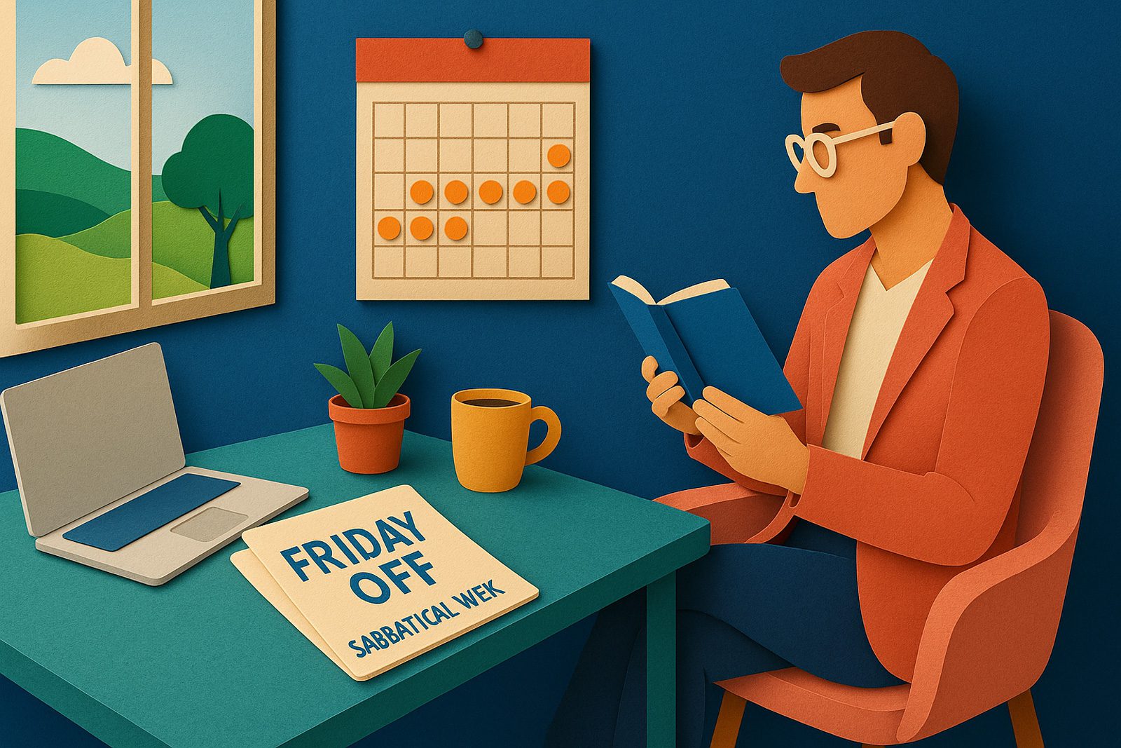 Making Space for Creativity-The Case for 4-Day Weeks and Sabbaticals - Brenits Creative