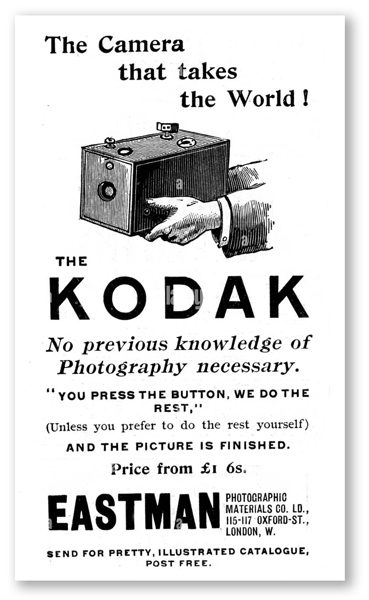 Ad for The KODAK by Eastman