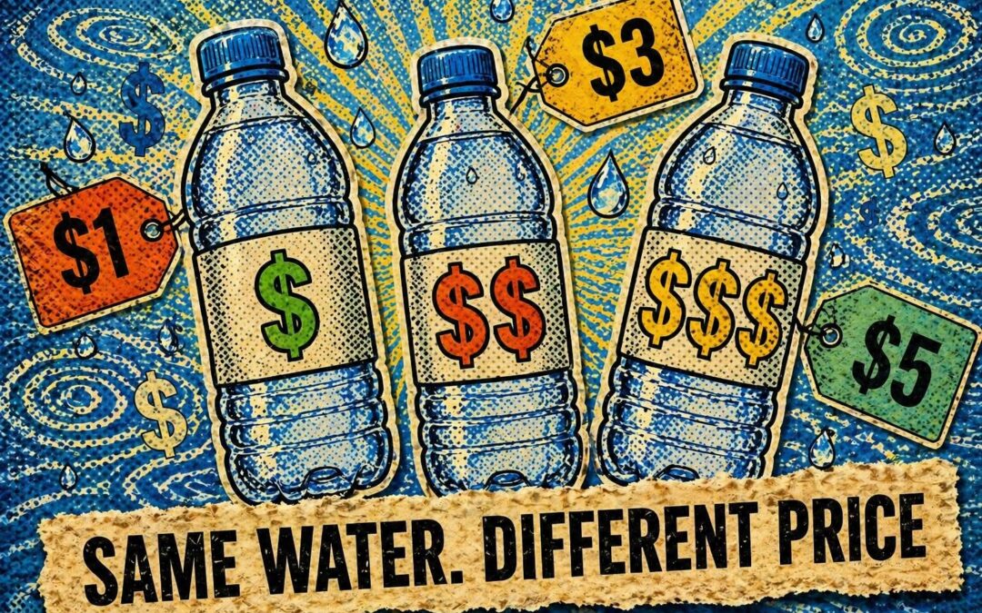 Same Water, Different Price: Why Context Shapes Value More Than Pricing